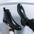 Elegant Men's Chelsea Boots - Stylish Ankle Footwear for Casual British Fashion